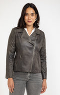 Veste biker zippée - 1