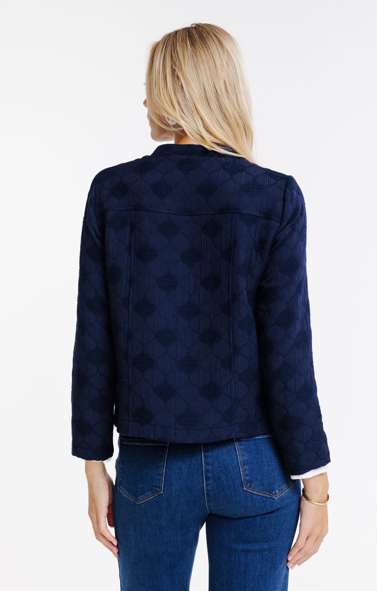Veste teddy en jacquard - 2